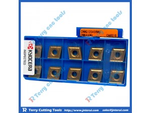 Kyocera caride insert of CNMG120408MU CA6515, CNC carbide insert, carbide turning insert