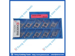 Place of Origin: Japan 
Brand Name: Kyocera 
Model Number: All model 
Material: Hard Alloy 
Usage: Thread Turning Tool 
Hardness: 60-350 
Coating: PVD/CVD 
Model: GER300-020EM PR1025
Grade: PR1025
Price: More competitive 
Delivery: Within 3-5 da
