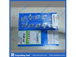 Kyocera carbide turning insert DCMT11T302HQ TN60 for cutting tools, carbide threading insert, carbide indexable insert 
