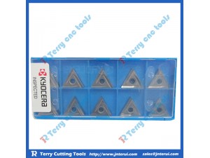 Kyocera tungsten carbide cutting tools TNGG160404R-C TN60 with high cutting precision 
