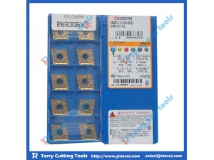 Kyocera carbide indexable insert CNMG120404HQ CA5525 for CNC tools 