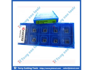 Kyocera original carbide insert CCMT060204HQ TN60, carbide indexable insert, carbide milling insert 