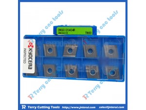 Kyocera reliable quality carbide inserts with CNGG120404R-TN60,carbide turning inserts,cnc tungsten insert