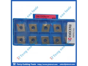 Kyocera tungsten carbide inserts of CNGA120404 A66N, tungsten indexable inserts,cnc insert