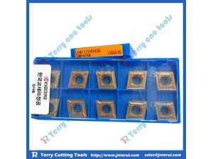 Kyocera carbide clamped inserts with CCMT120404GK CA5515 at reasonable price, fast delivery