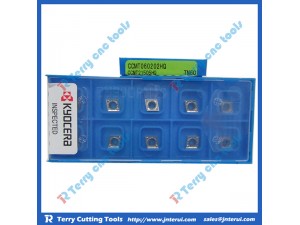 Original Kyocera metal cutting inserts for CCMT060202-HQ TN60 with competitive price for cnc cutting tools