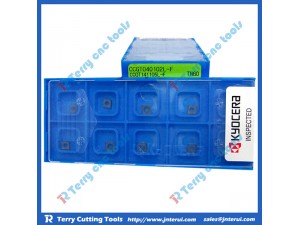 Kyocera CNC cutting tips with CCGT040102L-F TN60, carbide milling insert, cnc insert with competitive price