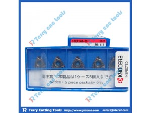Kyocera aluminium inserts with 16ER14W-TF PR1115, short delivery, lathe insert, cutting insert