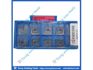 Kyocera threading insert CNMG120404TK PR1125 with competitive price, high precison