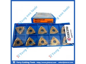 Kyocera cnc indexable insert WNMG080412GT CA5525 with reasonable price, high efficiency