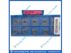 Kyocera carbide threading insert CNMG120404-MU PR1125 with original made, high cutting performance