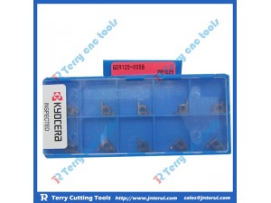 Kyocera carbide cutting insert GER125-005B PR1025 with reasonable price