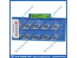 Kyocera cemented carbide insert DCMT11T304HQ TN60 with attractive price, long cutting life