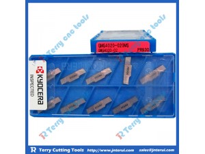 Kyocera original grooving insert GMG4020-020MS PR930 with attractive price, high cutting precision