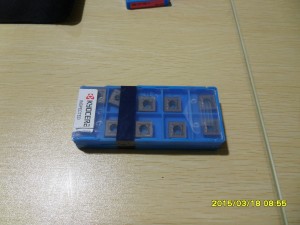 Kyocera CNC aluminium cutting insert SDMT 120408E-K PR1230 with discount price