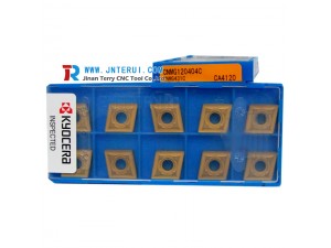 Original Kyocera tungsten carbide insert CNMG120408-WP CA5515 with discount price, short delivery