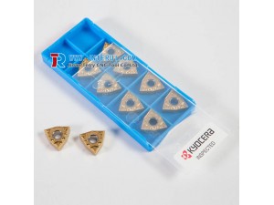 Kyocera carbide cutting insert WNMG080412 CA4505 with competitive price, excellent working precision