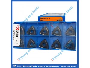 Kyocera CNC turning inserts WNMG080408 CA5525 at reasonable price, high working performance