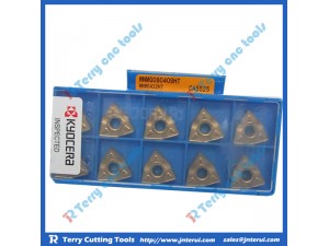 Kyocera carbide turning insert WNMG080408HS CA5515 with wholesale price, rich original stock