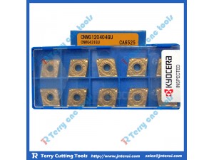 Kyocera carbide insert CNMG120402GP CA5525 with competitive price, fast delivery