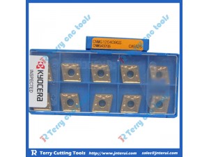 Kyocera tungsten carbide insert CNMG120408GS CA5525 at discount price, reliable working performance
