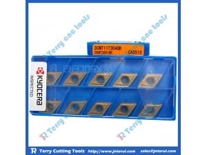 Kyocera tungsten insert DCMT11T304GK CA5515 at reasonable price, high cutting precision
