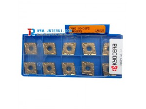 Kyocera CBN insert CNGA120402S01225ME KBN35M with discount price, high hardness