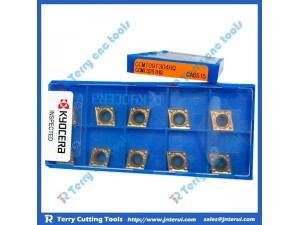Kyocera CBN insert CNGA120408S01225ME KBN510 for high hardness process