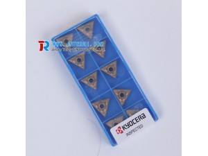 kyocera insert cemented carbide inserts for cutting tools CNMG120404WQ CA525
