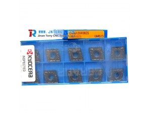 Kyocera high cutting efficiency turning inserts CNMG120408PQ CA525
