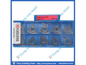 Kyocera original rich stock CNC carbide inserts WNMG080404PS CA5525