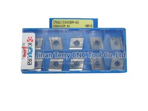 Kyocera cutting inserts CNGG120408R-A3 KW10