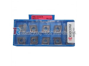 Kyocera cutting inserts cutting machine inserts CNMG120404TK PR1125
