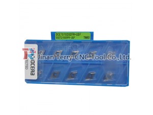 Kyocera carbide turning inserts DCET070202FR-USF TN60