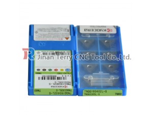 Kyocera carbide inserts turning inserts TNGG160402L-S TN60