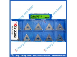 Kyocera original rich stock CNC metal inserts TNMG160404 CA525/CA530