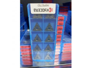 Kyocera tungsten inserts turning tools TNMG160404MQ PR930