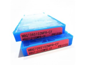 Kyocera solid carbide inserts turning tools WBGT060102MPR-CP PR1225